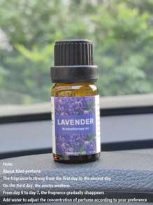 1 件 10 毫升薰衣草香薰精油(水溶性)補充裝 - 棕色 - 查看 3