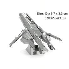 3D Metal Puzzle Assembly Model - Mass Effect Themed Desktop Decor, Christmas/Birthday Gift - Multicolor - View 14
