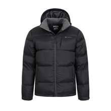 Mountain Warehouse Mens Frost II Extreme Down Jacket (Jet Black) - Solid Black - View 4