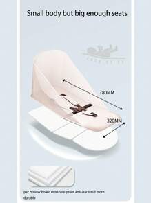 Ultra Lightweight Folding Stroller - Cream Color