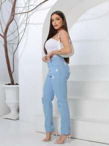 Boy Friend Women's Jeans, Claro Premium Jeans - Rửa nhẹ - Xem 1