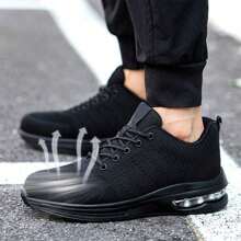 Men Work & Utility Shoes - Black 3 - View 5