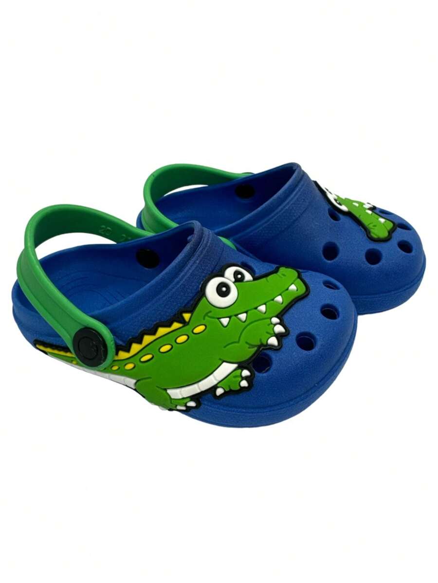 Alligator Boy's Babouche Sandal - Xanh đậm - Xem 1