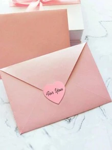 Pink Khaki Heart-Shaped Adhesive Tape For Interior Decoration; Photo Wall, Hand-Made Note, Christmas Sticker. Mother's Day Decoration,Wedding Gifts, Bridesmaid Gifts , Flower Packaging,Flower Supplies,Decor Paper