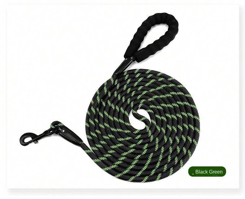 PETSIN Laisse Pour Chien 1 Pièce, Laisse De Dressage Extra Longue Avec Poignée Rembourrée, Adaptée À La Marche, Au Camping Et Aux Jeux Dans Le Jardin, 5m/10m/15m/20m 10