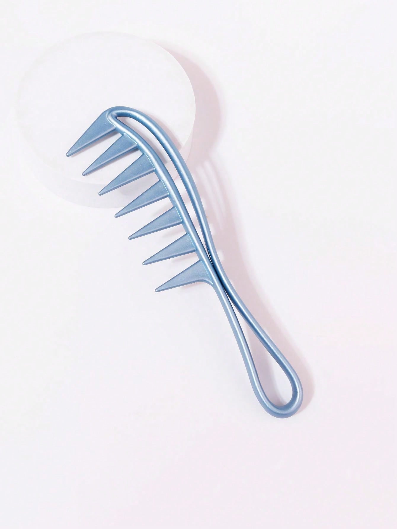 مشط تسريح احترافي بأسنان واسعة كبيرة لتجعيد الشعر...