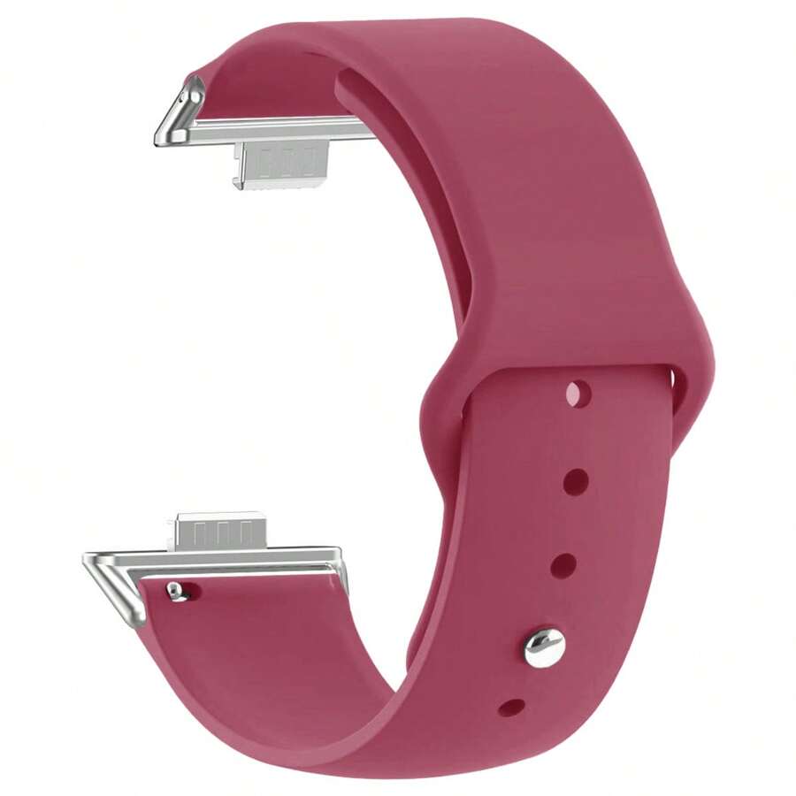 1 件华为 Watch FIT 3/4 硅胶运动表带 - 智能手表硅胶表带兼容华为 Watch Fit3/4 2024 2025 手表配件