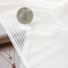 YSTYLE Interior Blinds 2 Pieces , Living Room Bedroom Curtains, Modern Living Room Home Window Curtains, Semi-Elegant Voile Blinds With Rings - White - View 4