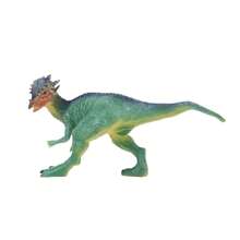 Figuras realistas grandes de dinosaurios jurásicos, colección de juguetes de dinosaurios de goma suave con pintura de colores - Tiranosaurio Rex, Braquiosaurio, Triceratops, Estegosaurio, Pterosaurio, decoración de escritorio en miniatura, regalos de Navidad para niños - Multicolor - Ver 8