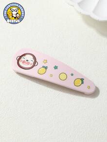 4 cái/bộ Kẹp tóc thiết kế nhân vật hoạt hình Beerus cho bé gái, thích hợp dùng hàng ngày, tiệc tùng, du lịch - Nhiều màu - Xem 5