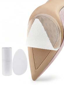 Non-Slip Shoes Sole Protector Sticker For High Heels Self-Adhesive Ground Grip Cuttable Wear-Resistant Shoe Sole Protectors Pads - Transparent - View 5
