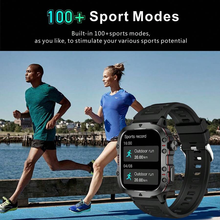 Smart Watch, Wireless Calling/Dialing, Multiple Sports Modes, Call