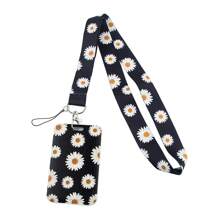 1pc Sunflower & Daisy Pattern Lanyard Halter, Suitable For Doctors, Nurses, Students, Teachers, Exhibition Staff ID Badge Holder, Can Be Used As Exhibition, Gift, Keychain Or Daily Use School Letter Car Accessories Cute Goth Y2k Bag Accessories Lanyards With Id Holder Car Accessories Bag Charms Christmas Car Friend Sister Gift Ideas Gifts For Mother, Father, Graduation, And Teacher - Multicolor - View 12