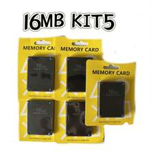 Memory Card Compatible Ps2 Playstation-16MB KIT - 套件5 - 查看 1
