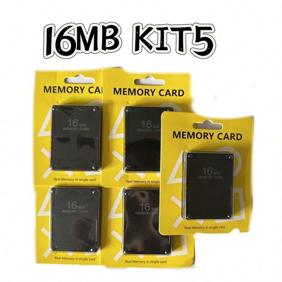 Memory Card Compatible Ps2 Playstation-16MB KIT - 套件5 - 查看 1