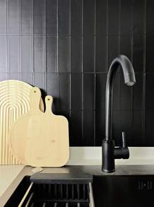 2 件/10 件自粘墙贴，防水耐热，可撕可贴，适用于客厅、厨房、后挡板、浴室、家居、翻新贴纸、可撕墙板、墙纸、壁纸、春季装饰品，让您的家焕然一新，拉玛装饰贴纸礼物，生日毕业，厨房装饰 - 彩色 - 查看 10