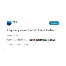 Si fuera talla grande genial, me congelaría hasta la muerte. Bandera de tapiz con meme divertido con cuatro decoraciones de latón para dormitorio universitario, sala de hombres, dormitorio de fraternidad, Navidad - Multicolor - Ver 1