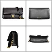 LED Bags Light Up Purse 7 Colors Festival Evening Clutch Luminous Crossbody Bag Glow Handbags Leather Shoulder Bag - Black - View 7
