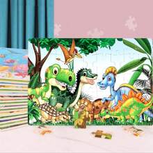 CASAMAX WL Rompecabezas dibujos animados, 120 piezas / 45*22.5 cm - Multicolor - Multicolor - Ver 1