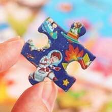 CASAMAX WL Rompecabezas dibujos animados, 120 piezas / 45*22.5 cm - Multicolor - Multicolor - Ver 3