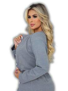 Women Two-Piece Outfits - Màu xanh lam - Xem 6