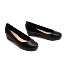 Anabela Moda Ultra Comfort Women's Shoe 7014-200 - Black - View 3