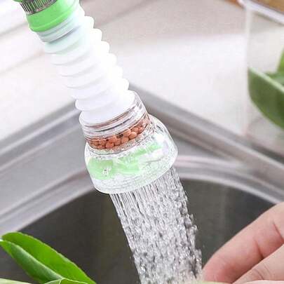 1个防溅水龙头过滤器（颜色随机）厨房用品 厨房配件 厨房工具