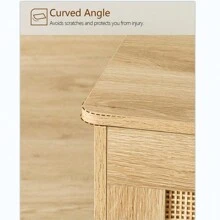 29.5"/39.4"L Storage Chest, Storage Trunk, Wooden Storage Box With Safety Hinge And Gel Bumpers, Lift Top Storage Bench, Shoe Bench, Supports 220 Lb, For Living Room, Bedroom, Entryway - Tự nhiên - Xem 6