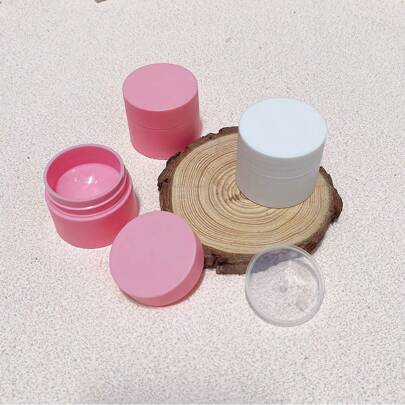 2个15克空粉白容器，旅行装面霜身体乳空罐，化妆品塑料盒，可重复灌装的化妆品瓶，化妆品，便宜，房间装饰，梳妆台，旅行，卧室，化妆配件，便宜，圣诞礼物，化妆品，化妆工具，便宜货，礼物，女士礼物，圣诞礼物，赠品，旅行，便宜货，旅行必备