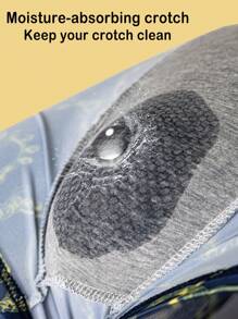 4pcs Black & Gold Luxury Silk Boxers For Men - Black - View 3