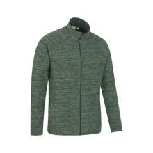 Mountain Warehouse Mens Snowdon II Full Zip Fleece Jacket (Green) - Army Green - View 2