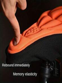 1Pc Seat Cover Replacement, 3D Soft Cushion Comfortable  Saddle Cover, Bicycle Accessories.Thickened Soft And Comfortable Sponge Cloth Seat Cover Road Bike Seat Cover Bicycle Accessories Cycling