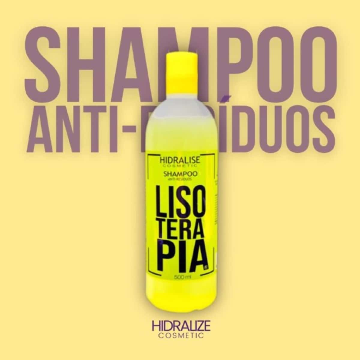 Anti-Residue Shampoo 500ML Hidralize - Yellow - View 1