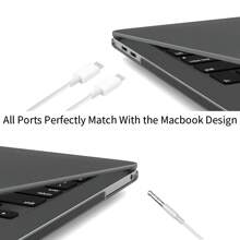 Gymnastic Game Icon Laptop Case For  Air Pro 13.3 13.6 14.2 15.3 16.2 Inch M1 M2 M3 Pro/Max Chip 2016 2017 2018 2019 2020 2021 2022 2023 2024 A1392 A2179 A2337 M1 M2, A2681 M2 M3, A2338 A2289 A2251 A2159 A1989 A1706 A1708, A2779 A2442 A2918 A2992, A2941, A2780 A2485 A2991, Plastic Hard Shell Protective Case & Polishing Cloth & Keyboard Cover & Camera Cover - Mocha Brown - View 6
