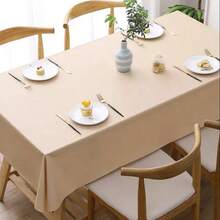 Tablecloths 1.00m X1.45m Kitchen Decoration - Màu be - Xem 2