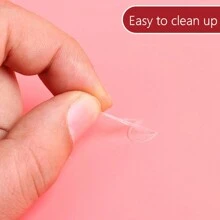 1 szt. 100 tabletek Super Sticky Dwustronne kropki samoprzylepne Domowe dekoracje ścienne Klej samoprzylepny Naklejki na balony Taśmy, Boże Narodzenie - Przezroczysty - Zobacz 5