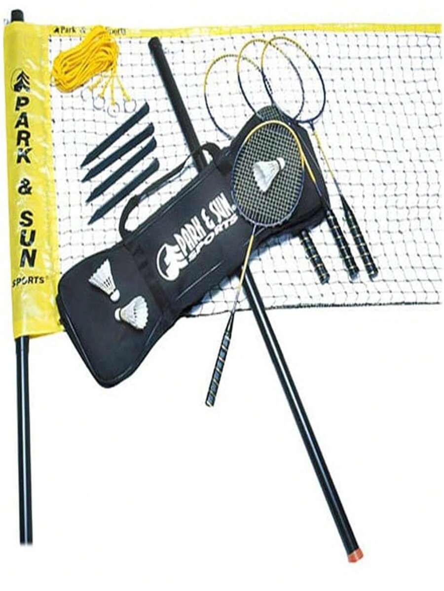 Park And Sun BM-PS/ALUM Badminton Pro Set - 作為 - 查看 1