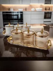 1set Kitchen Storage Jars,Kitchen,Christmas Gift