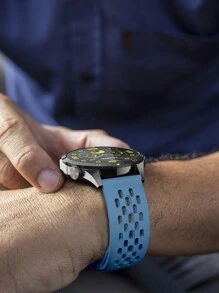 Dây đeo đồng hồ thông minh có lỗ và thông gió cho đồng hồ CT3/đồng hồ GT Runner/đồng hồ GT cho đồng hồ GT4 46mm/đồng hồ 3/đồng hồ 4-22mm - Dây đeo thể thao dành cho nam và nữ - 22mm - Xem 9