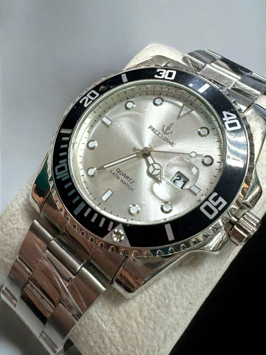 Men's Waterproof Watch Men's Fashion For Gift M50 - Silver - View 1