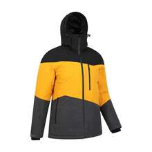 Mountain Warehouse Mens Wipeout Ski Jacket (Bright Yellow) - Yellow - View 3