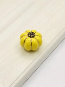 1 件/6 件南瓜形陶瓷拉手，不锈钢和木质橱柜/抽屉把手，乡村风格，颜色丰富：白色、黑色、红色、黄色、蓝色、乳白色 - 南瓜形陶瓷把手 - 查看 9