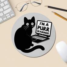 Mouse Pad Fofo com Base de Borracha Antiderrapante, Mouse Pad Engraçado Adequado para Mouse Sem Fio de Computador de Mesa, Escritório e Laptop, Decoração de Escritório Doméstico, Acessórios de Escritório Adoráveis como Presente para Mulheres e Meninas