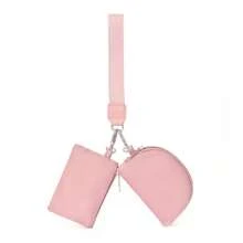 2pcs Multifunctional Fashion Women's Wrist Bag Simple Bank Card Coin Purse Portable Mini Coin Storage Bag Simple Key Card Bag Wristlet Keychain Wristlet Wallet Car Accessories Bag Charm School Letter Cute Goth Y2k Gifts For Mother, Father, Graduation, And Teacher - Multicolor - View 7
