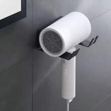 HAIR DRYER HOLDER DOUBLE SIDED ADHESIVE WALL HANDLE - NO DRILLING NEEDED - trắng - Xem 1