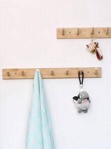 1pc No Drill Wall Mounted Hanger Hook For Bedroom, Kitchen, Bathroom, Entryway - Wall Clothes Hook