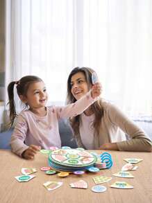 1 件装数字时钟安静粘贴书认知板教材早教材料包