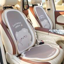 Easypie Selection 蜂巢可爱布朗熊汽车坐垫透气通风车内夏季凉垫卡通四季通用汽车座垫