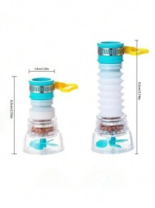 1个防溅水龙头过滤器（颜色随机）厨房用品 厨房配件 厨房工具