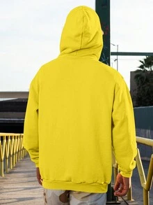 Malibu Beach KANGARU 1213 Fluxo Fx Sweatshirt Blouse - 黃色 - 查看 6